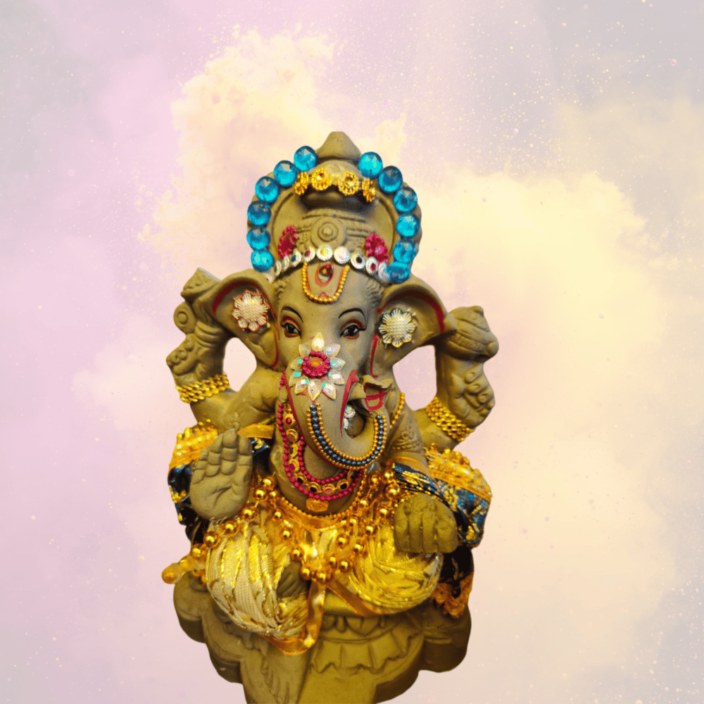 Clay Ganesh Idol
