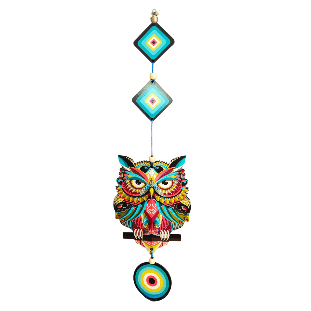 Owl Evil Eye Wall Decor