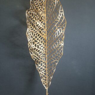 Golden Color Tropical Leaves