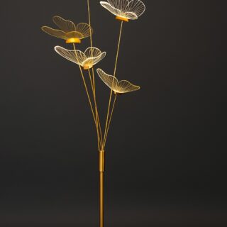 Butterfly-Shaped LED floor Lamp