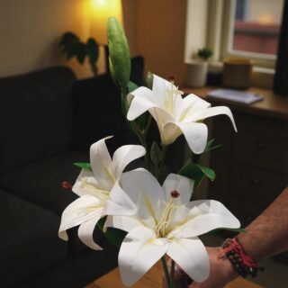 Artificial Lilly Oriental Flower